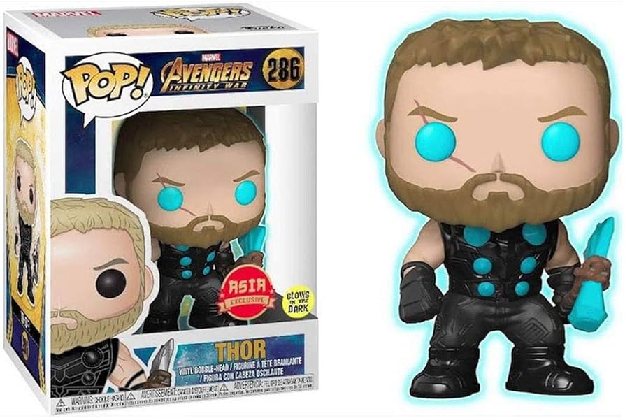 アメコミ Funko Thor Asia limited edition set Amazon.com: Funko POP Marvel Avengers Infinity War Thor Asia